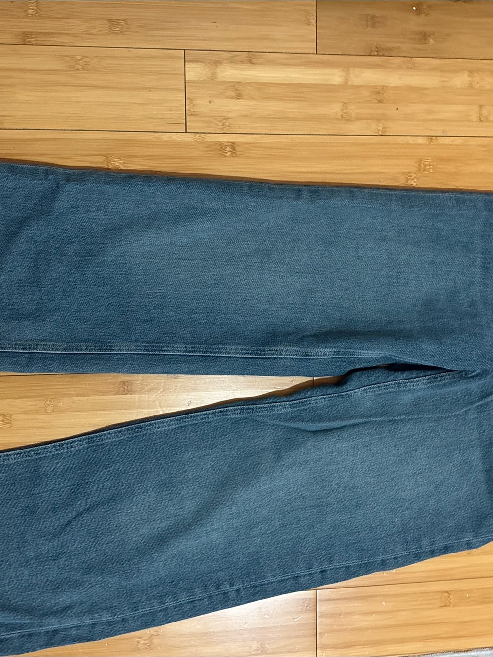 Zara Kids Blue Straight-Leg Jeans
